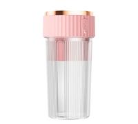 Luobannm Wireless Portable Fruit Mixer Juicy Blender Juicer Machine USB Charge Portable Handheld Juicer Pink