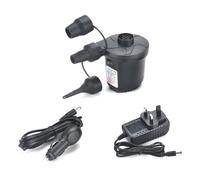 Luobannm50W Electric Air Pump with 3 Nozzles Designed for Vacuum Storage Bags, Air Mattresses, and Swim Rings UK PLUG