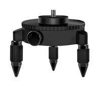 LuobannmLevel Tripod Bracket Adjustable Rotation Base 1/4 Inch Interface Adapter for Levels