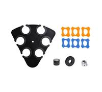 LuobannmMulti Microphone Holder Mic Stand Tray Multi Mic Holder Shock Mount Microphone Clip -6P