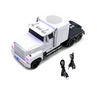 LuobannmRetro Car Bluetooth Speaker WS-570 Desktop Speaker with HIFI Stereo Supports USB TF Card FM Radio for Home & Office C