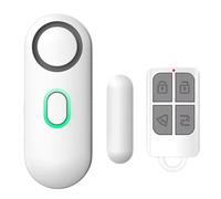 LuobannmWireless Door Window Sensor Security Alarm System for Kids Cabinet Anti-Theft 120dB Remote Control Smart