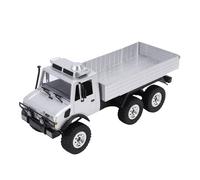 Luocute 1 18 Scale RC Off Road Truck, 6WD All Terrain Remote Control Crawler Vehicle with High Torque Motor and 2.4GHz Radio, for Adults and Kids Outdoor Adventure (Silver)