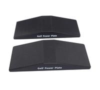 Luocute 1 Pair Golf Pressure Plate, Golf Weight Shift Balance Board for Indoor Practice, Training Aid and Speed Trainer for Chipping Hitting, Improving Strength Keep Tempo