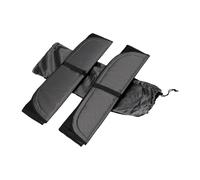 Luocute 1 Pair Insulated Magnetic Blackout Rear Door Window Covers, with Storage Bag Replacement for Sprinter Cargo Van 2019 Later