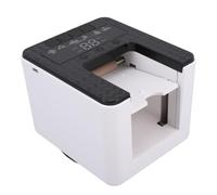 Luocute 1 to 2 Decks Card Shuffler Dealer, Rechargeable Rotating Automatic Shuffler Dealer for 8 Players, Quiet & Versatile, Li Battery 4000mAh, 360°/180° Deal for Party Gathering