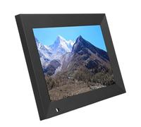 Luocute 10.1in Digital Photo Frame, 1280x800 IPS Screen HD Display with Remote Control and Background Music, for Grandparents Parents Friends Lovers (UK Plug)