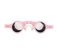 Luocute 10x HD Magnification Binocular Glasses, Custom Optical Lenses, Lightweight and Compact Design, Rain Proof, for Bird Watching, Fishing, Concerts (Pink)