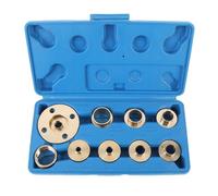 Luocute 11 Pcs Router Guides Kit, Brass Efficient Long Lasting Easy Installation Router Template Guides, Suitable for Woodworking