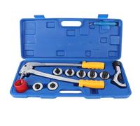 Luocute 11pcs Manual Expanding Tool Kit with Auto Rotation Expansion Heads, PEX Tube Expansion Tool Kit Expander for 3/8 1/2 5/8 3/4 7/8 1 1-1/8Inch Outer Diameter Tubes