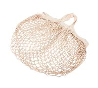 Luocute 12 Pack Reusable Mesh Grocery Bags, Cotton String Shopping with Long Handles for Fruit Vegetable Market Shopping Picnic