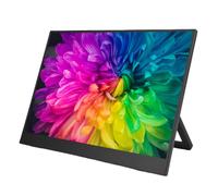 Luocute 14 Inch Portable HDR Screen Support for RasPi OS, 1920x1200 60Hz TYPE C Slim Computer Display, Built in Stand, Plug & Play, Large Viewing Angle Without Driver