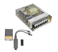 Luocute 150W PoE Injector, AC Power Supply with 48-57V 3A Output and ESD Protection, Powerline Network Adapters for Mini System Network and Satellite Kits