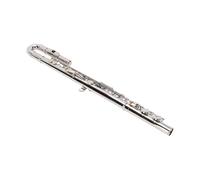 Luocute 16 Hole Flute, C Tone E Key Closed Hole Flute with Leather Gaskets High Capacity Memory Spring Pins, for Beginners Students Adults Orchestral Performance