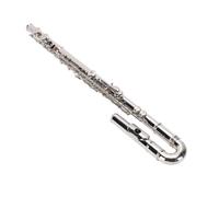 Luocute 16 Holes Flute, C Tone E Key Closed Hole Flute Ni Plated Cupronickel Silver with Portable Storage Case, for Student Adults Classroom Lesson Orchestral Performance