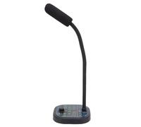 Luocute 16 Sound Effects Voice Changer, Portable Handheld Microphone Voice Changer Disguiser for Game Recording Phone Computer PC Laptop with USB+Type C, 3.5mm Jack