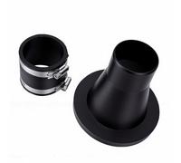 Luocute 2.5in Dust Collection Fittings, Quick Connect Coupler Adapter with Steel Port Receiver and Dust Control Flex Cuff for Drum Sander Planer and Workshop Tools
