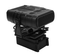 Luocute 200W Portable Space Heater, Cordless for 20V/18V Battery with 2 USB Outputs, 2 Heat Settings Nature Breeze and 55-85℃ Adjustable Angle for Car Tent Workshop