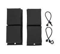 Luocute 2pcs PWC Bumper, Jet Ski Fender Bumpers with 18.5 Inch Elastic Cords, Folding Design for Motorboat Yachts Boats Docking Protection