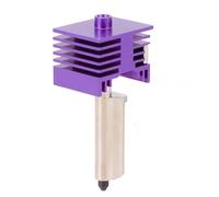 Luocute 2PCS Upgraded 0.4mm Hotend Replacement with MPVD Coating, Hardened Steel Nozzle for Lab P2S H2D H2S H2C A1 A1 Mini 3D Printer Anti-Stick Wear Resistant
