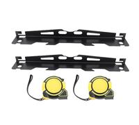 Luocute 2PCS Wheel Toe Alignment Tool Plate, Alloy Steel Quick Accurate Measurement Tool with Tape Measure, for Truck SUV UTV ATV Black