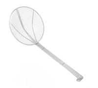 Luocute 304 Stainless Steel Spider Strainer Skimmer Ladle, Strainer Spider Skimmers for Kitchen Cooking Frying, Long Handle Fryer Scoop Colander Japanese Hot Pot Skimmer for Draining