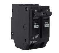 Luocute 30A Plug in Circuit Breaker 2P Miniature Circuit Breaker with Thermal Magnetic Protection for GE Distribution Panel