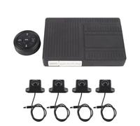 Luocute 360 Degree Panoramic View Camera System, High Definition AI Recognition Front Rear Panoramic View All Round Rear View Camera, Suitable for Trucks