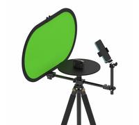 Luocute 360 Degree Photography Turntable, Adjustable Angle Camera Spinner Double Bearing Structure Rotating Platform with 1/4 and 3/8 Thread Ports for Smartphone DSLR Camera Product