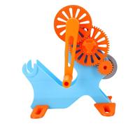 Luocute 3D Filament Spool Winder, Hand Cranked 1kg Filament Rewinder Detachable Modular Design with Portable Handle for 3D Printing Hobbyists