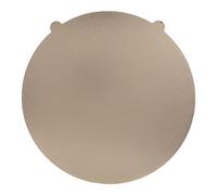 Luocute 3D Printer Build Plate, Double Sided PET Textured PEI Flexible Print Bed 309mm Diameter, with High Adhesion Spring Steel Sheet, for FLSun V400 and Other 3D Printers