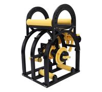 Luocute 3D Printer Filament Respooler, Hand Cranked and Drill Compatible Wire Thread Winder with Reinforced Frame and Adjustable Tension Control, for Transferring 1kg Spools Up to 20cm