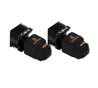 Luocute 3D Printer Hotend Kit, All Metal Hardened Steel Nozzle Up to 650℃ High Temperature with 0.6mm Nozzle and Silicone Socks, Fit for Lab H2S H2D Series