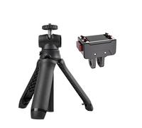 Luocute 4 Section Extendable Camera Tripod, Handheld Selfie Stick with 360 Ball Head and Magnetic Mount, Compatible with Smartphones Mirrorless Cameras Action Cameras