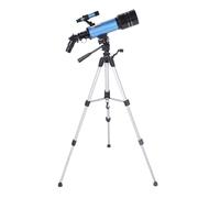 Luocute 400mm Refractor Telescope, Telescope with 70mm Aperture and 3X Barlow Lens, K10mm K25mm Eyepieces, for Beginners, with Mounting Bracket, 5x24 Finderscope with Crosshair