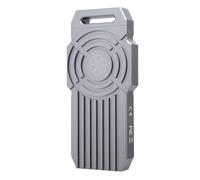 Luocute 40Gbps M.2 NVMe SSD Enclosure with Cooling Fan, USB 4.0 SSD Enclosure Case Support USB4 3.2 3.1 3.0 2.0 Aluminum Alloy Case, Efficient Heat Dissipation