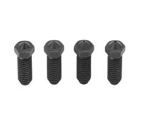 Luocute 40Pcs Hardened Nozzles Kit for 3 Combo S1 3D Printer Replacement Parts 0.2 0.4 0.6 0.8mm Nozzle Kit, 3D Printer Extruders Sets