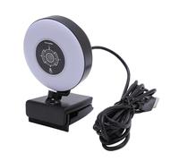 Luocute 4K Webcam with Light and Microphone, HD Webcam USB Web Camera Auto Focus Remote Control Dual Microphones Noise Reduction for Zoom Skype Teams PC Laptop