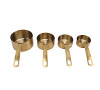 Luocute 4Pcs Stainless Steel Measuring Cups Set, Stackable Cups