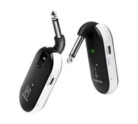 Luocute 5.8G Wireless Guitar System, Low Latency 5ms High Fidelity Sound 24bit 48kHz SNR 115dB Multi Pairing 10 Devices, with 270 Degree Rotatable Plug, for Electric Acoustic Guitar