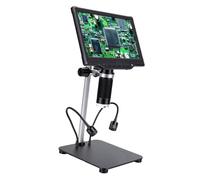 Luocute 500 to 1000x Zoom Coin Microscope with 8 LED Lights,