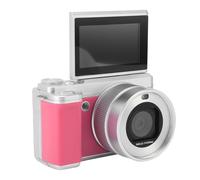 Luocute 5K Digital Video Camera, 180° 80MP HD Dual Lens Flip Screen Digital Camera with 18X Digital Zoom Autofocus, WiFi Video Camera for Travel Photography, Supports Up to 256GB (Pink)
