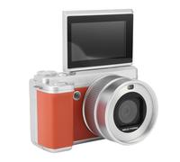 Luocute 5K Digital Video Camera, 180° 80MP HD Dual Lens Flip Screen Digital Camera with 18X Digital Zoom Autofocus, WiFi Video Camera for Travel Photography, Supports Up to 256GB (Brown)