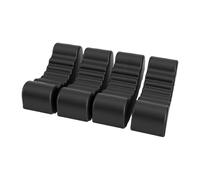 Luocute 6 Ton Jack Stand Rubber Pad, Non Slip Rubber Pinch | Weld Jack Adapter, Rubber Material, Compatible with Sedan SUV Light Truck, Prevents Scratches and Slipping