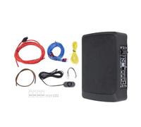 Luocute 6 X 8 Inch Under Seat Car Subwoofer, 600W Slim Powered Subwoofer with Built in Amplifier and Aluminum Alloy Casing, High Low Level Input, for 12V Cars Trucks SUVs