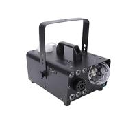 Luocute 600W Fog Machine with Disco Ball Light, Remote Control Portable Fog Machine with Metal Body Hanging Bracket, Suitable for Stage Effects Festivals Easter Party Wedding (UK Plug -240V)