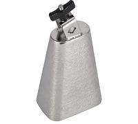 Luocute 6in Metal Cowbell, Pyramid Shaped Percussion Instrument with Drum Stick for Drum Set Accessories
