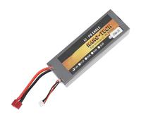 Luocute 7.4V Lipo Battery 2S 50C 5200mAh Hard Cases, Lightweight Hard Cases RC Lithium Battery for 1/8 and 1/10 RC Cars and Trucks, Hobby Remote App Controlled Vehicle Batteries