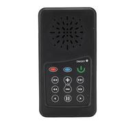 Luocute 8G Solar Powered Scripture Player, Lightweight Portable Audio Bible Rechargeable Handheld Scripture Reader (French A B, English KJV, 288 Hymns)