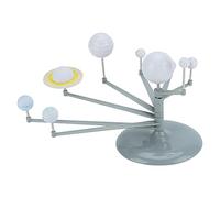 Luocute 9 Planets Solar System Model, Luminous DIY Assembly Science Experimental Toys, Educational Astronomical Toy with Painting Brush and 7 Cases of Paint, for Kids Boys Girls Birthday